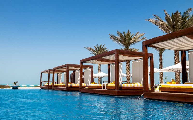 Luxury place resort and spa for vacation in Dubai.