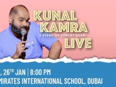 Kunal Kamra in Dubai Event