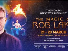 Rob Lake in Dubai March Event