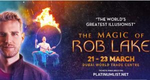 Rob Lake in Dubai March Event