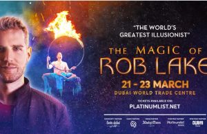 Rob Lake in Dubai March Event