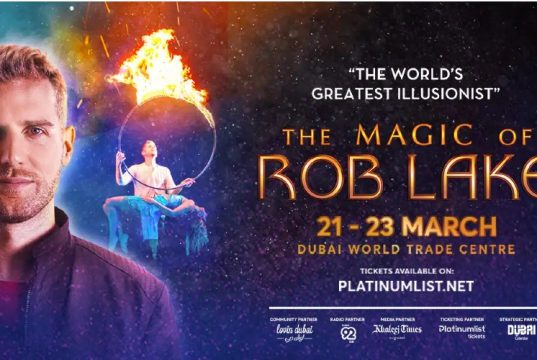 Rob Lake in Dubai March Event